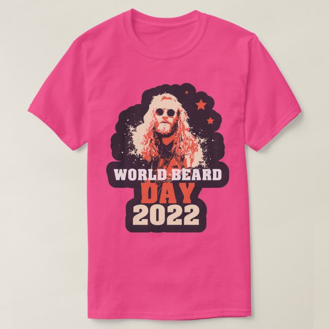 Camiseta Dia Mundial da Barba 2022 2 (Frente do Design)
