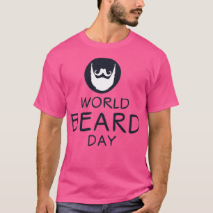 Camiseta Dia Mundial da Barba, realizado em 4 de setembro