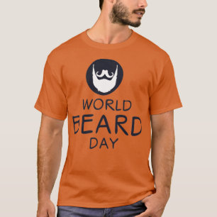 Camiseta Dia Mundial da Barba, realizado em 4 de setembro