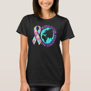 Camiseta Dia Mundial da Consciência do Autismo Melhor Amor