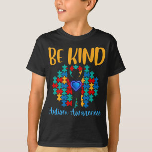 Camiseta Dia Mundial da Consciência do Autismo Seja bondos