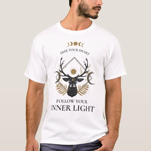 Camiseta Dia Mundial da Saúde Mental - Liberte o Seu Coraçã (Frente)