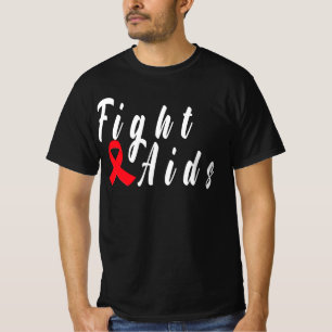 Camiseta Dia Mundial da SIDA, Dezembro Conscientização, Gue