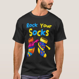 Camiseta Dia Mundial da Síndrome de Baixo Balança a Consciê