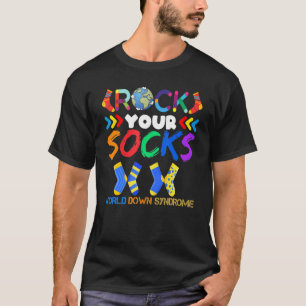 Camiseta Dia Mundial da Síndrome de Baixo Balança a Consciê