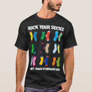 Camiseta Dia Mundial da Síndrome de Baixo Balança Sua Con