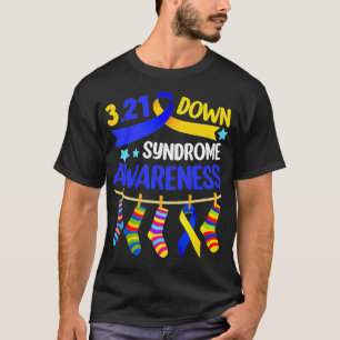 Camiseta Dia Mundial da Síndrome de Baixo Meias 21 de março