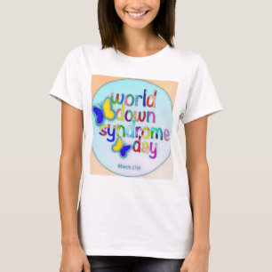 Camiseta Dia Mundial da Síndrome de Down