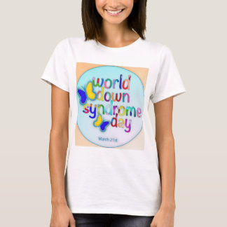 Camiseta Dia Mundial da Síndrome de Down