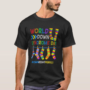Camiseta Dia Mundial da Síndrome de Down 321 Conscientizaçã