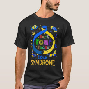 Camiseta Dia Mundial da Síndrome de Down Balance seus Meia