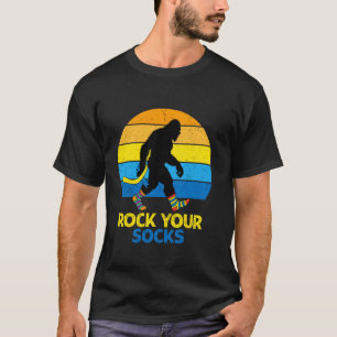 Camiseta Dia Mundial da Síndrome de Down Balance Socks Bigf