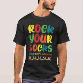 Camiseta dia mundial da síndrome de down Rock Your Socks