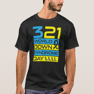Camiseta Dia Mundial da Síndrome de Down Sensibilização Par
