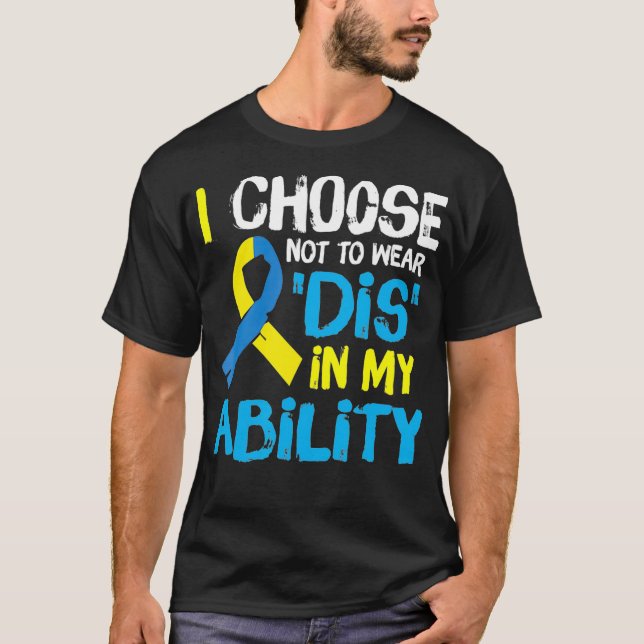 Camiseta Dia Mundial da Síndrome de Down Sensibilização par (Frente)