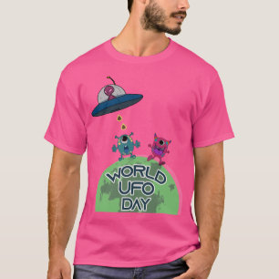 Camiseta Dia Mundial da Ufo