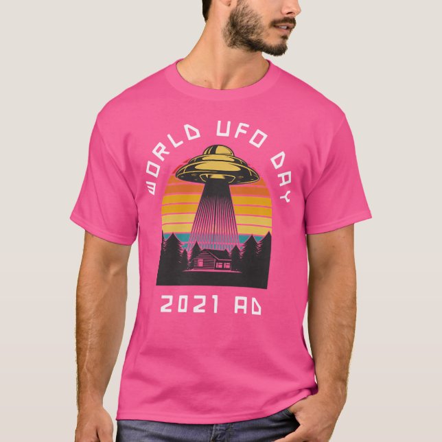 Camiseta Dia Mundial da Ufo 2021 (Frente)