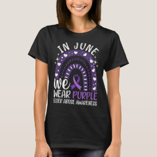 Camiseta Dia Mundial de Sensibilização para o Abuso dos Ido