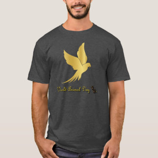 Camiseta Dia Mundial do Animal menino