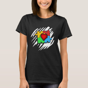 Camiseta Dia Mundial do Autismo Consciência do Autismo Cora