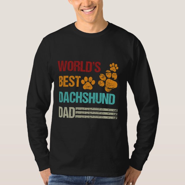 Camiseta Dia Mundial do Cachorro do Melhor Pai do Mundo (Frente)