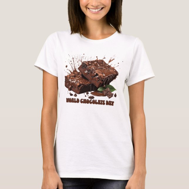 Camiseta Dia Mundial do Chocolate (Frente)
