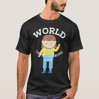 Camiseta Dia Mundial do Down e do Autismo Rock Your Tee Awa