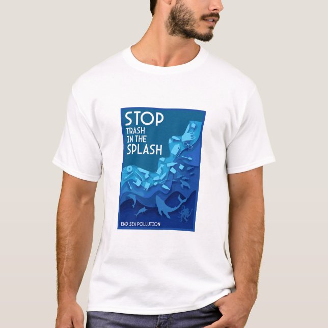 Camiseta Dia Mundial do Oceano (Frente)