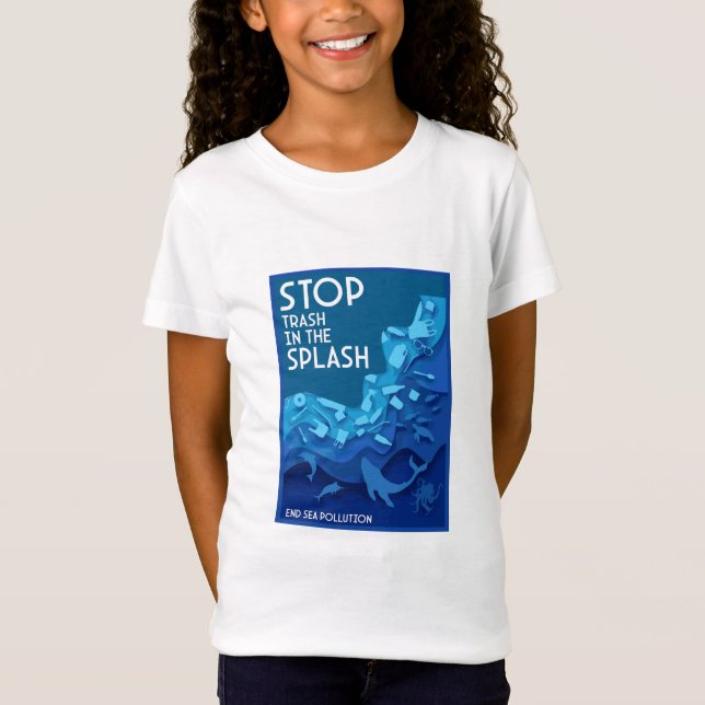 Camiseta Dia Mundial do Oceano (Frente)