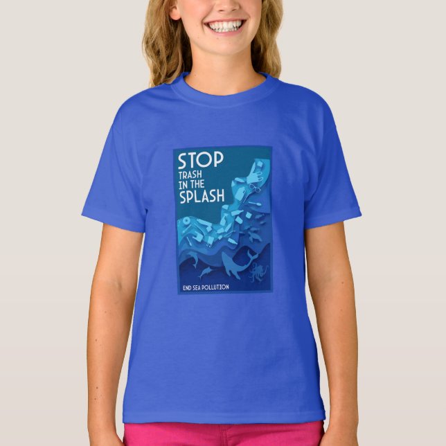 Camiseta Dia Mundial do Oceano (Frente)