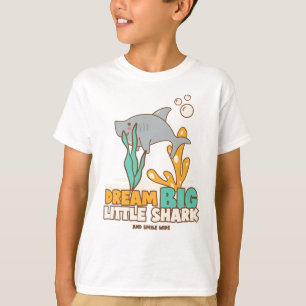 Camiseta Dia Mundial dos Animais - Sonhe com um tubarão gra
