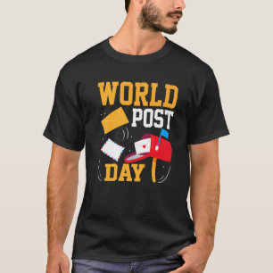 Camiseta Dia Mundial Poste Feliz Dia dos Trabalhadores Post