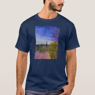 Camiseta Dia na paisagem do deserto da arizona fora