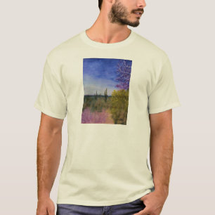 Camiseta Dia na paisagem do deserto da arizona fora