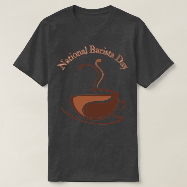 Camiseta Dia Nacional Barista 15 (Frente do Design)