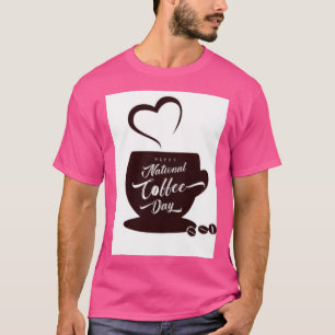 Camiseta Dia Nacional Barista Feliz do Café