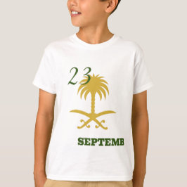 Camiseta Dia Nacional da Arábia Saudita