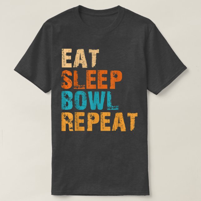 Camiseta Dia Nacional da Boliche no Sono (Frente do Design)