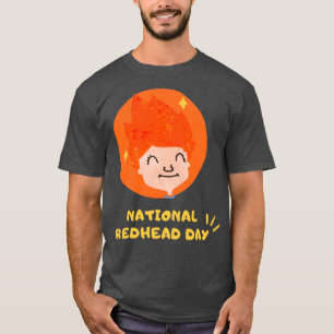 Camiseta Dia Nacional da Cabeça de Redor T