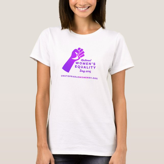 Camiseta Dia Nacional da Igualdade entre Mulheres 2015 Tanq (Frente)