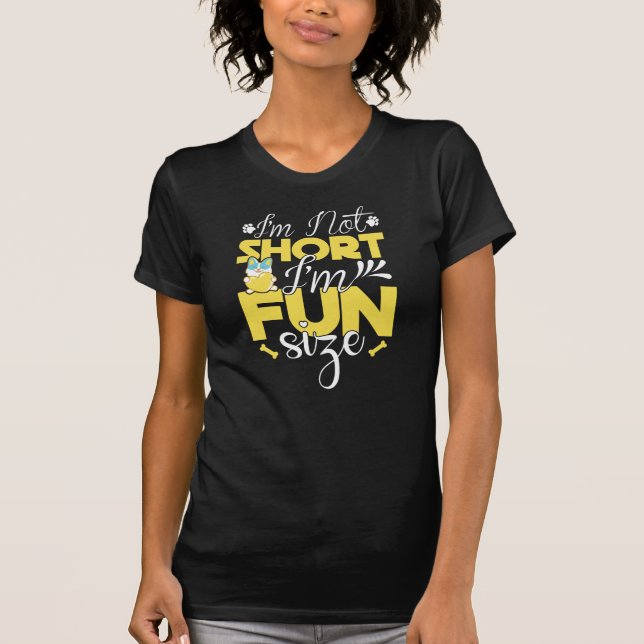 Camiseta Dia Nacional de Apreciação de Menina Curta (Frente)
