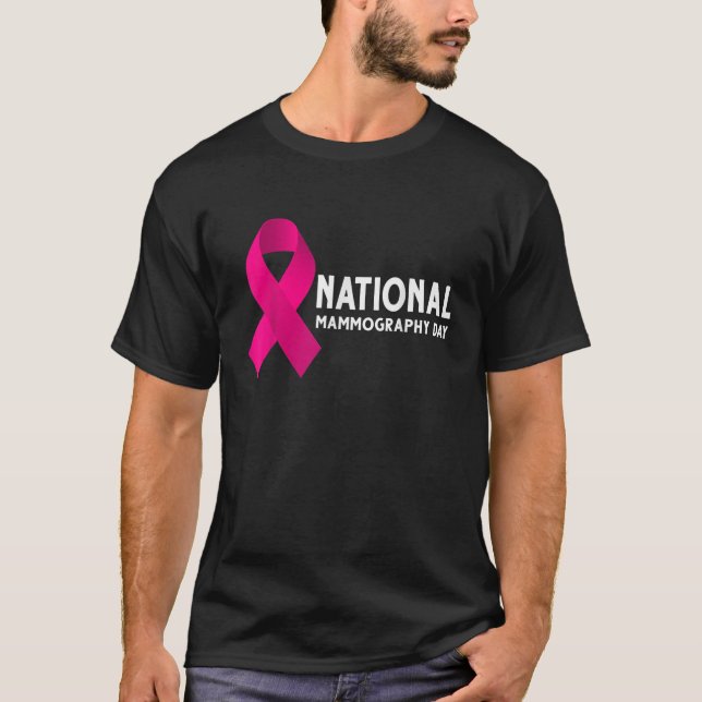 Camiseta Dia Nacional de Mammografia (Frente)