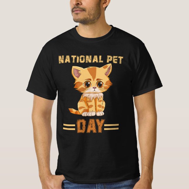 Camiseta Dia Nacional de Pet (Frente)
