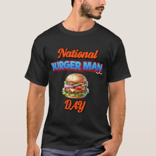 Camiseta Dia Nacional do Burgerman – Celebração Desi Ousada