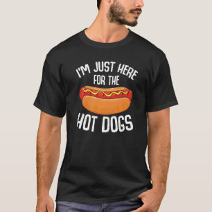 Camiseta Dia Nacional do Cachorro Quente 2022 Estou aqui pa