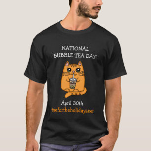 Camiseta Dia Nacional do Chá - 30 de abril