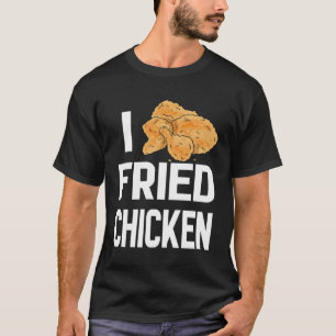 Camiseta Dia Nacional do Frango Frito Eu Amo Frango Crocant