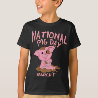 Camiseta Dia nacional do porco