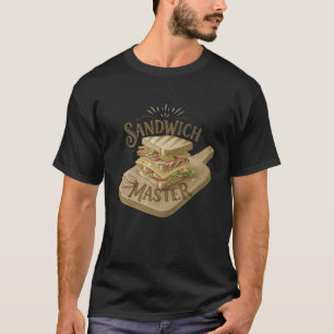 Camiseta Dia Nacional do Sanduíche Baguete Burger