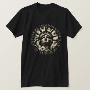 Camiseta Dia Nacional dos Imigrantes, 28 de outubro